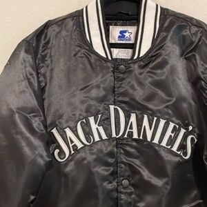 Jack Daniels Black Varsity Jacket